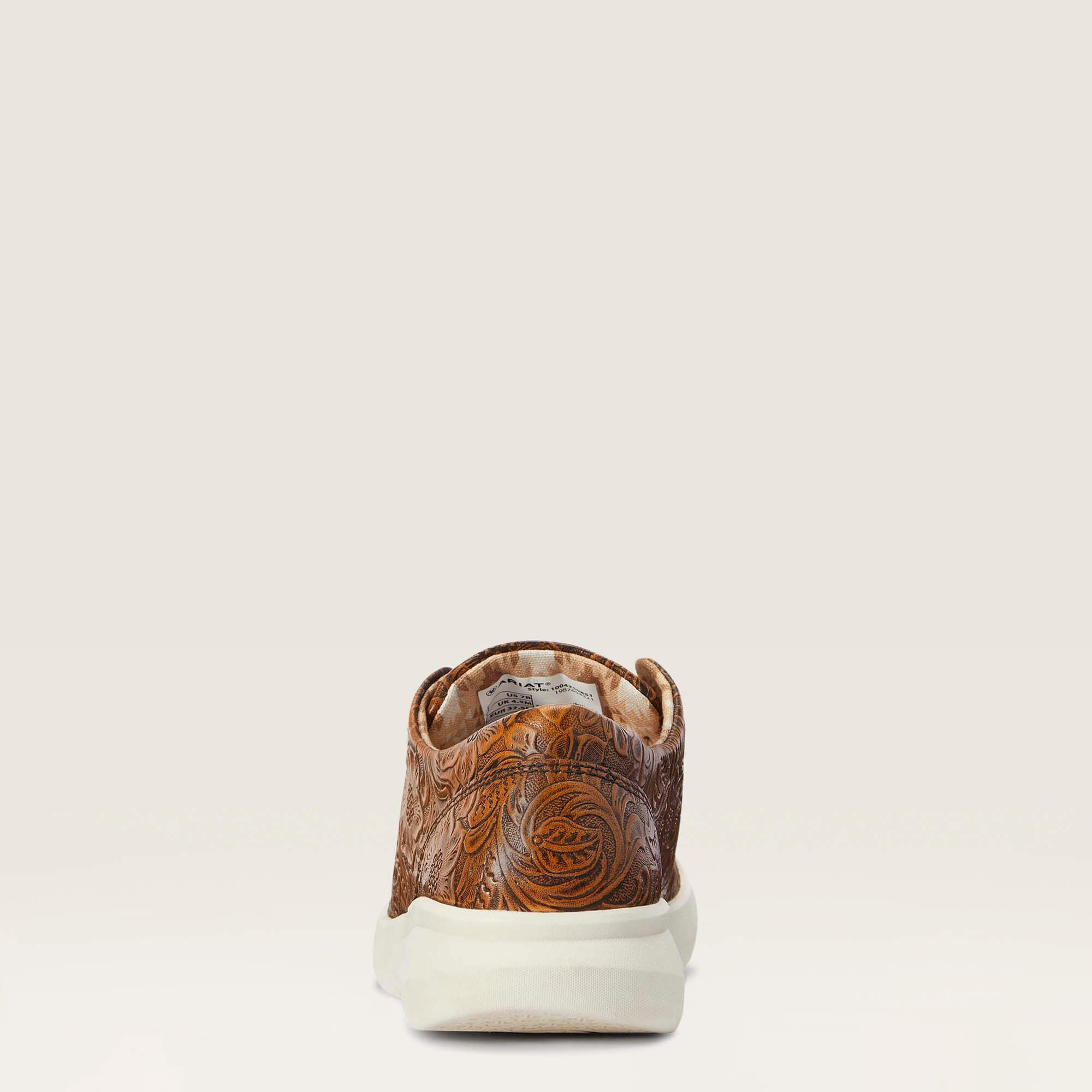 Hilo Women - BROWN FLORAL EMBOSS