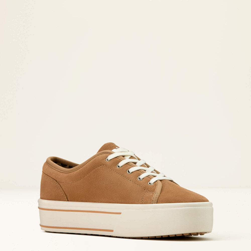 Skylar Shoe Women - DARK TAN SUEDE