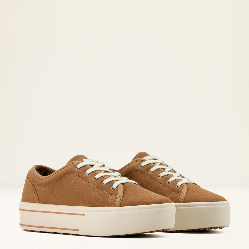Skylar Shoe Women - DARK TAN SUEDE