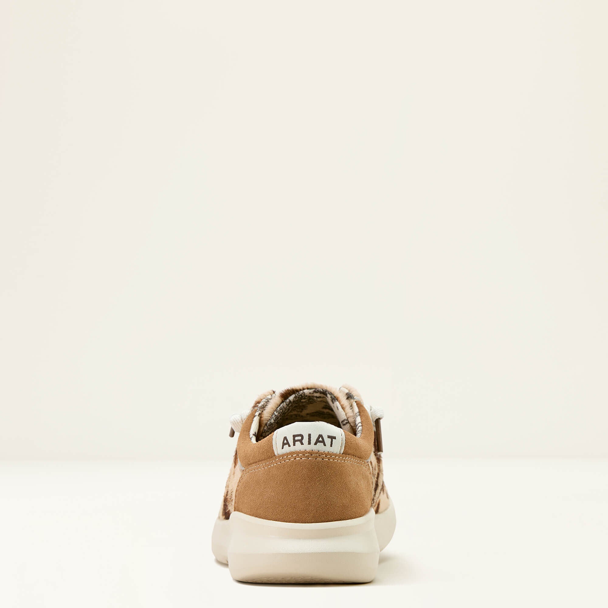 Hilo Shoe Women - TAN AND WHITE BRINDLE HAIR ON/DARK TAN S
