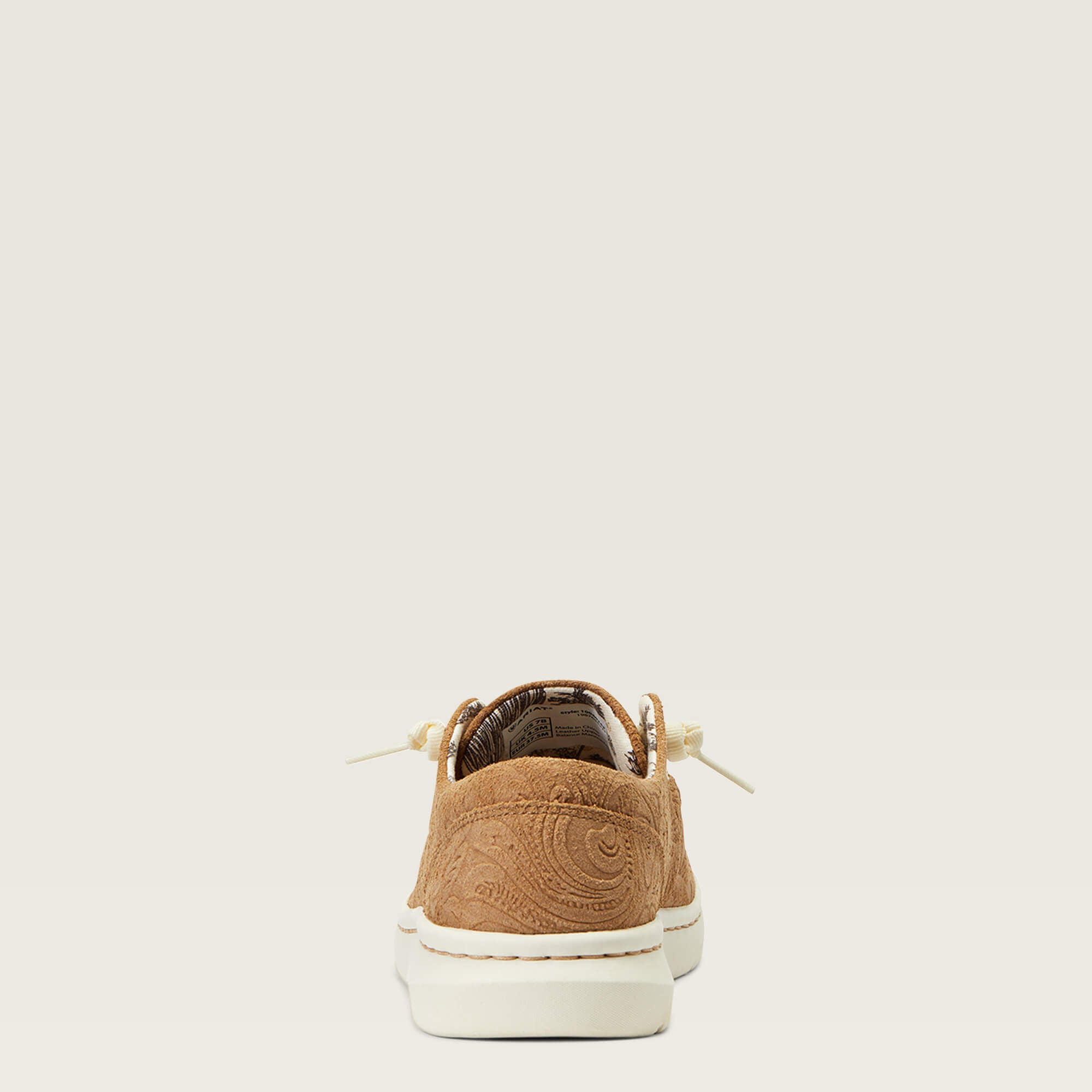 Hilo Women - TAN FLORAL EMBOSS