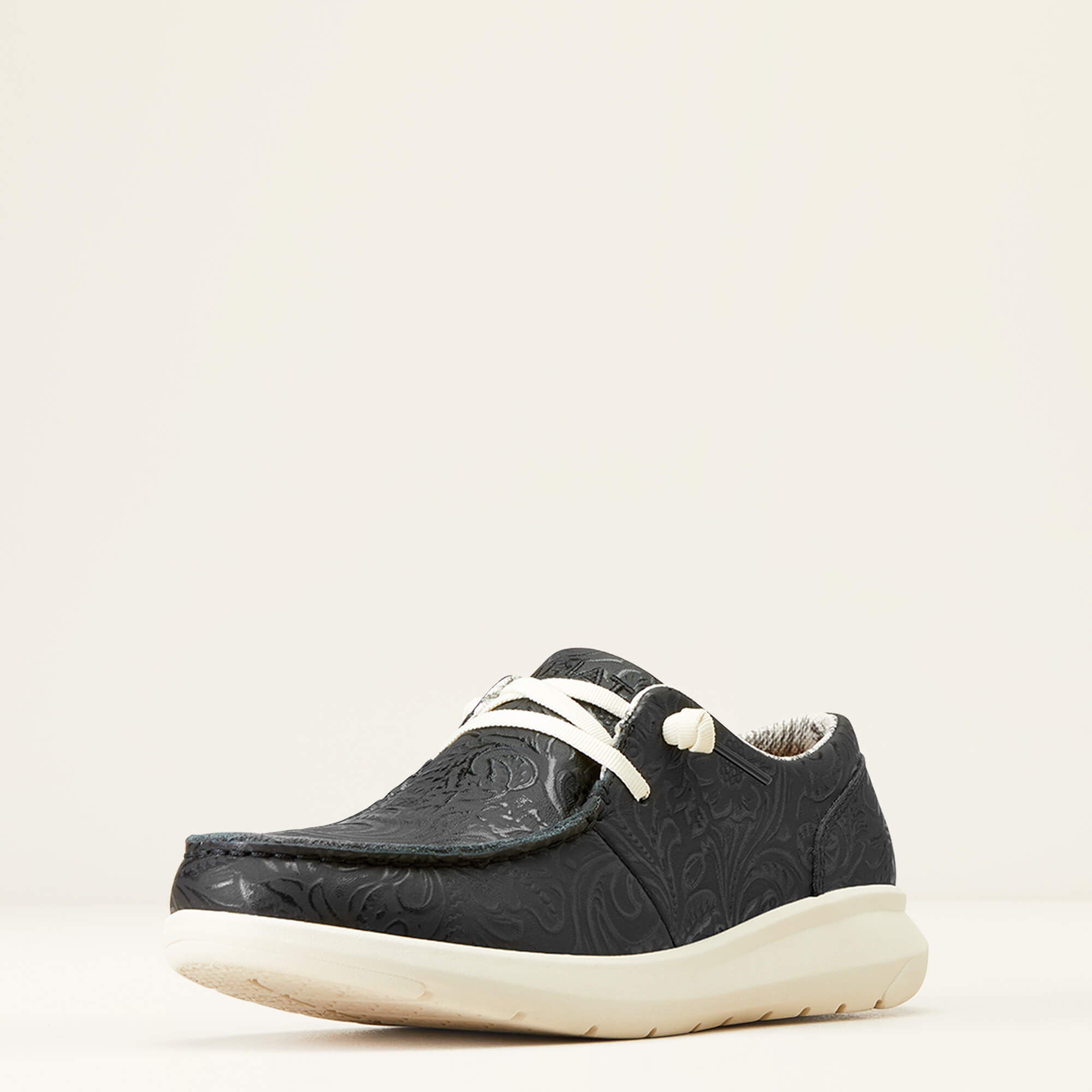Hilo Women - BLACK FLORAL EMBOSS