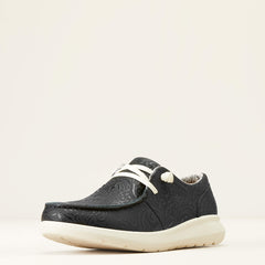 Hilo Women - BLACK FLORAL EMBOSS