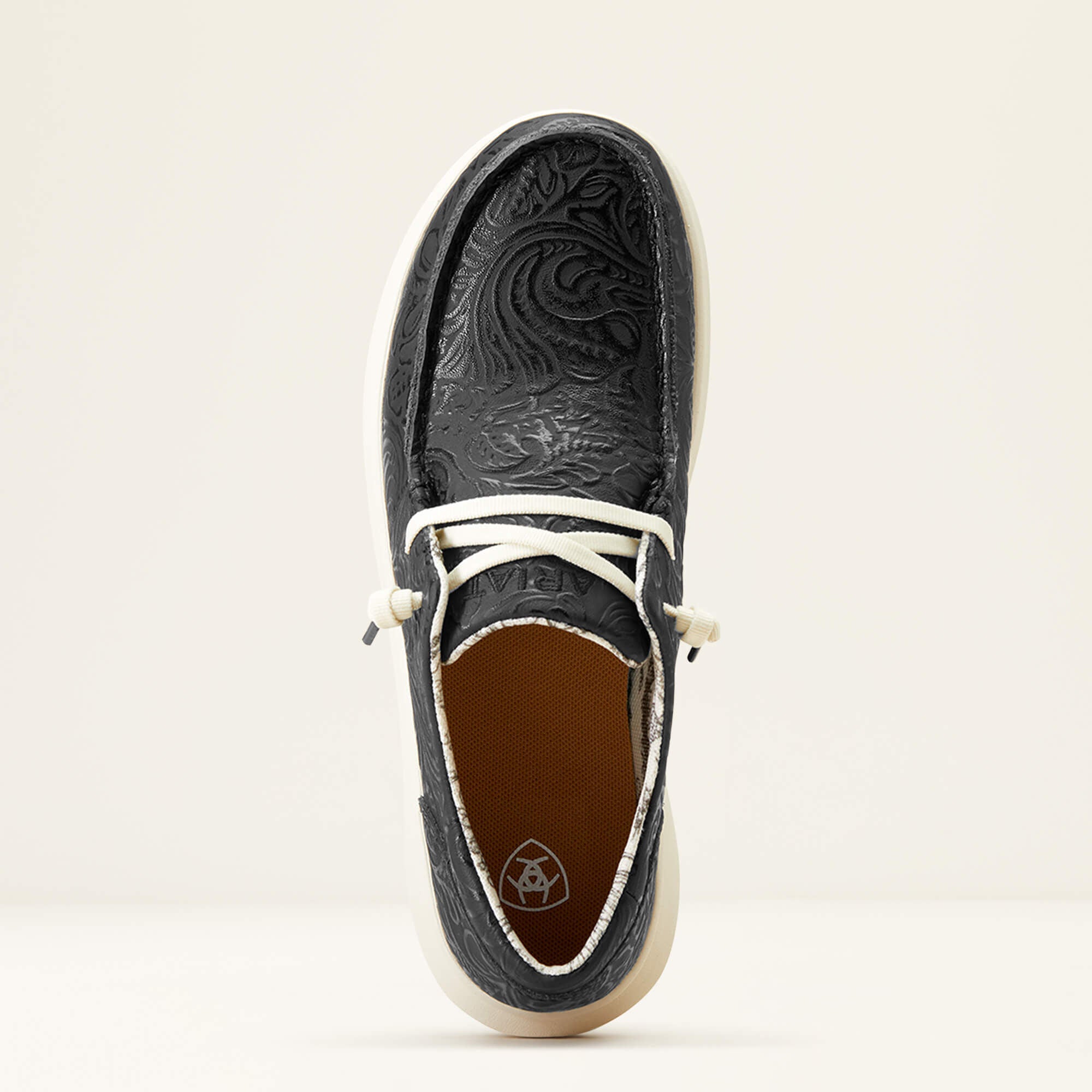 Hilo Women - BLACK FLORAL EMBOSS