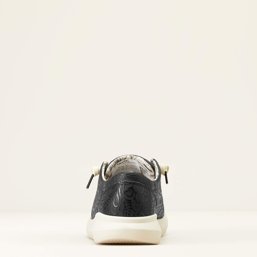 Hilo Women - BLACK FLORAL EMBOSS