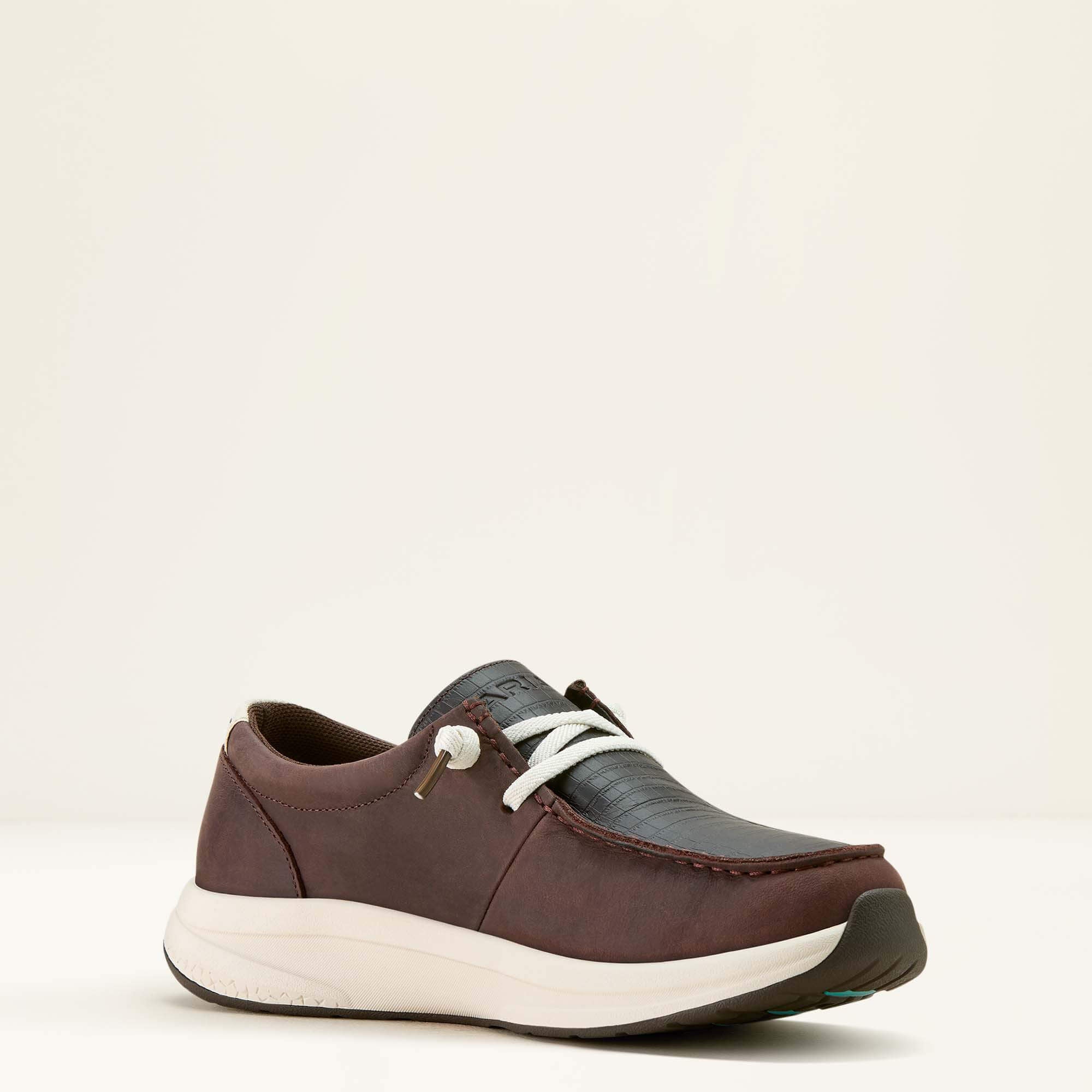 Buckeye Waterproof Shoe Women - CHOCOLATE/CAIMAN EMBOSS PRINT