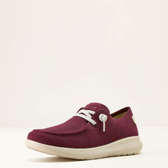 Hilo Shoe Women - HEATHERED BURGUNDY KNIT