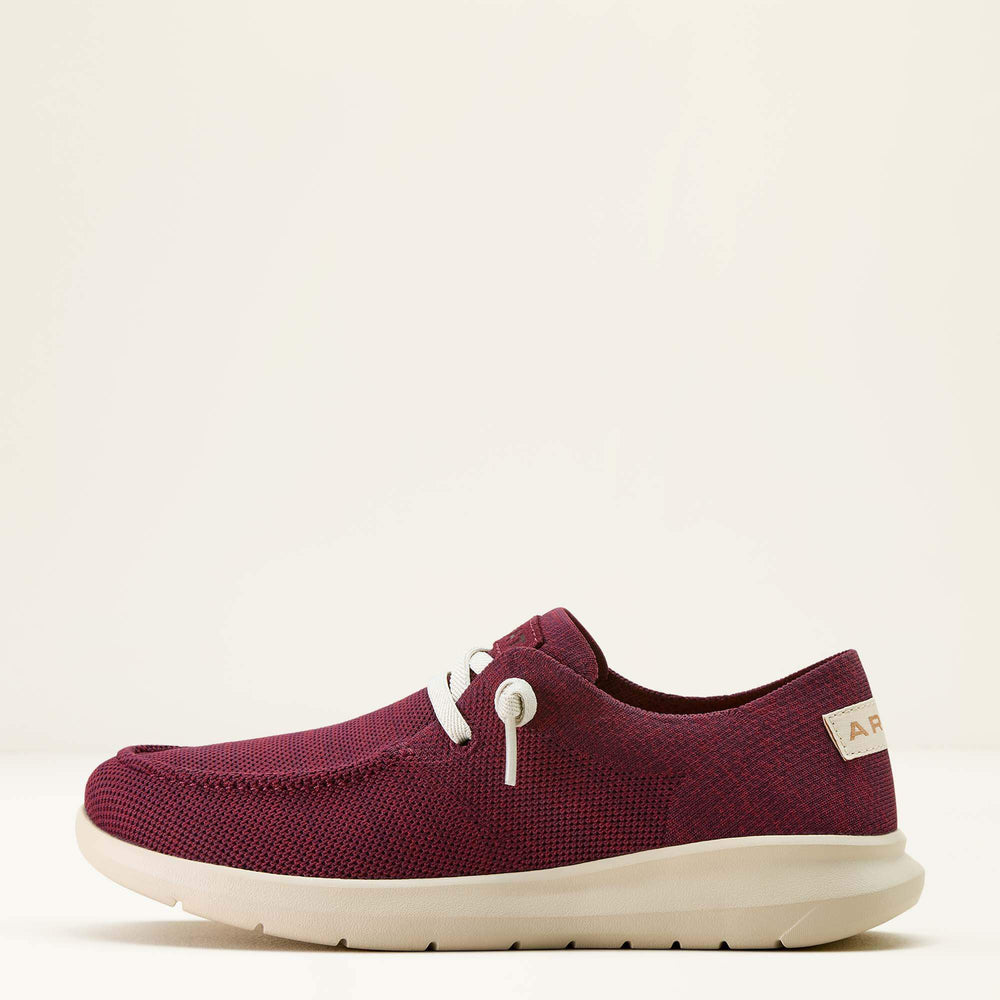 Hilo Shoe Women - HEATHERED BURGUNDY KNIT