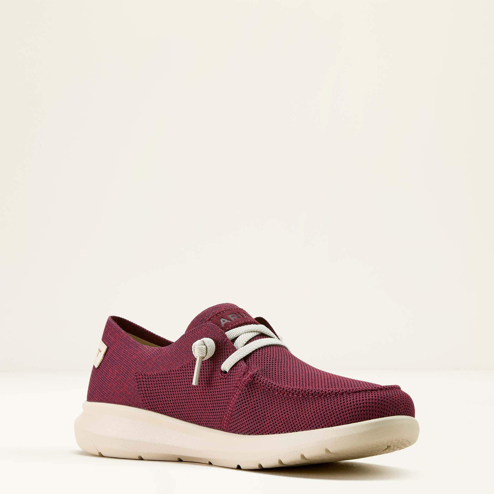 Hilo Shoe Women - HEATHERED BURGUNDY KNIT