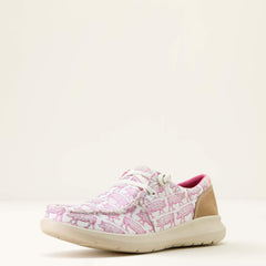 Hilo Shoe Women - PINK PIGGY PRINT/AGED TAN