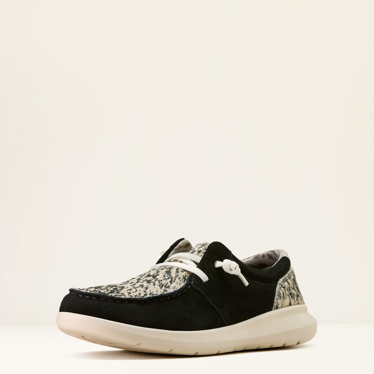 Hilo Shoe Women - BLACK SUEDE/BRINDLE