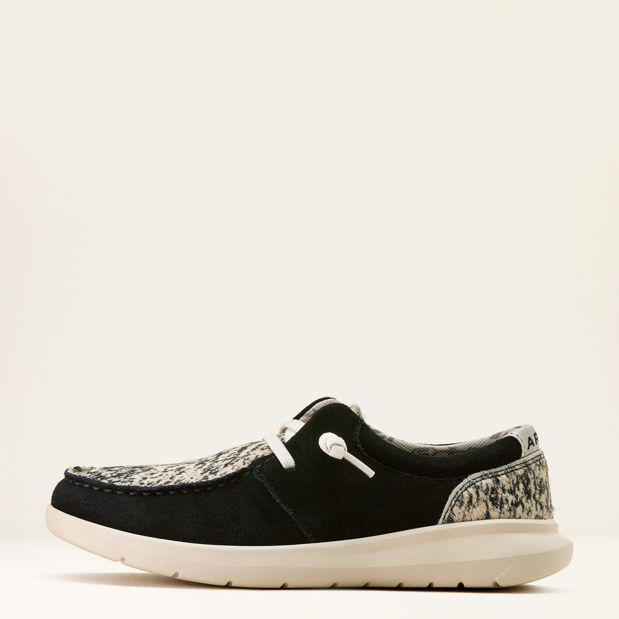 Hilo Shoe Women - BLACK SUEDE/BRINDLE
