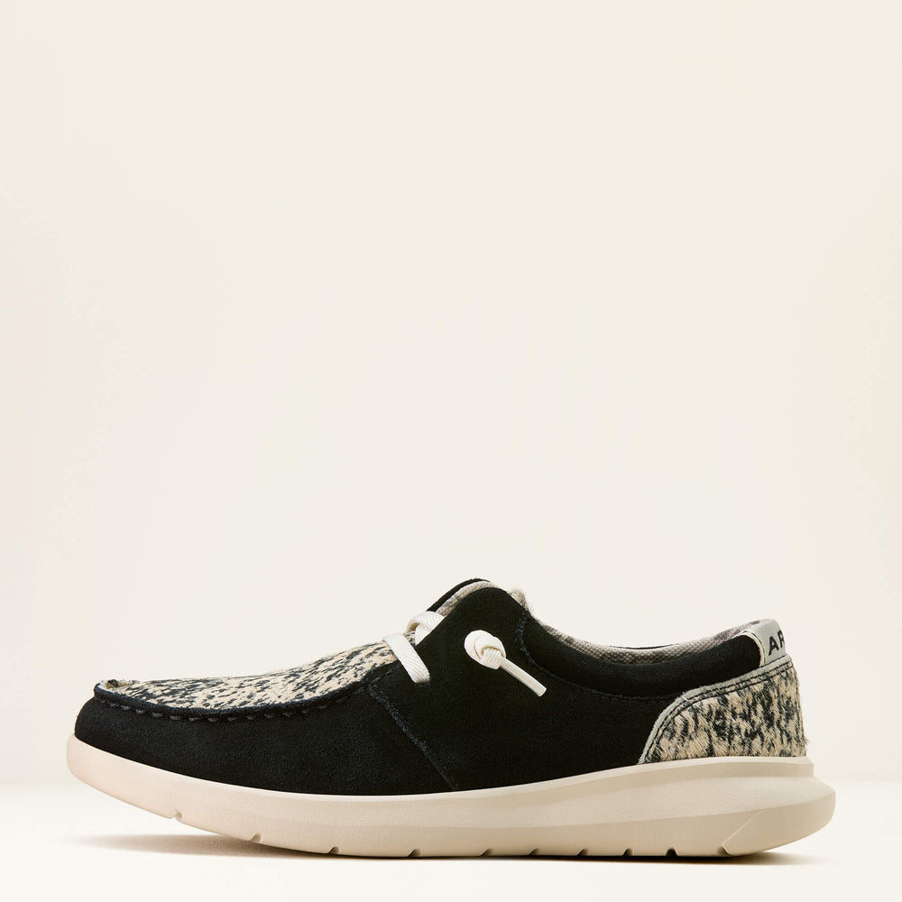 Hilo Shoe Women - BLACK SUEDE/BRINDLE