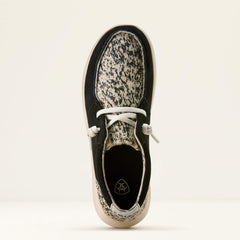 Hilo Shoe Women - BLACK SUEDE/BRINDLE