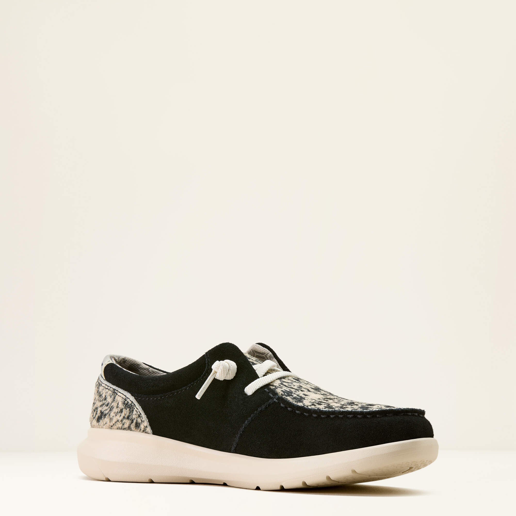 Hilo Shoe Women - BLACK SUEDE/BRINDLE