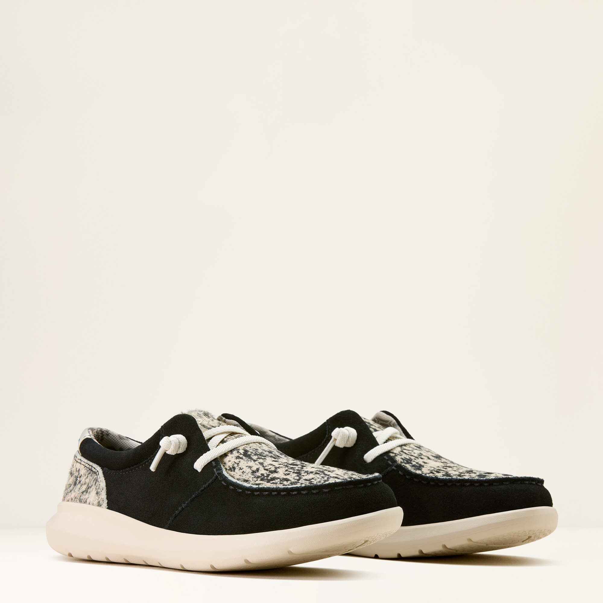 Hilo Shoe Women - BLACK SUEDE/BRINDLE