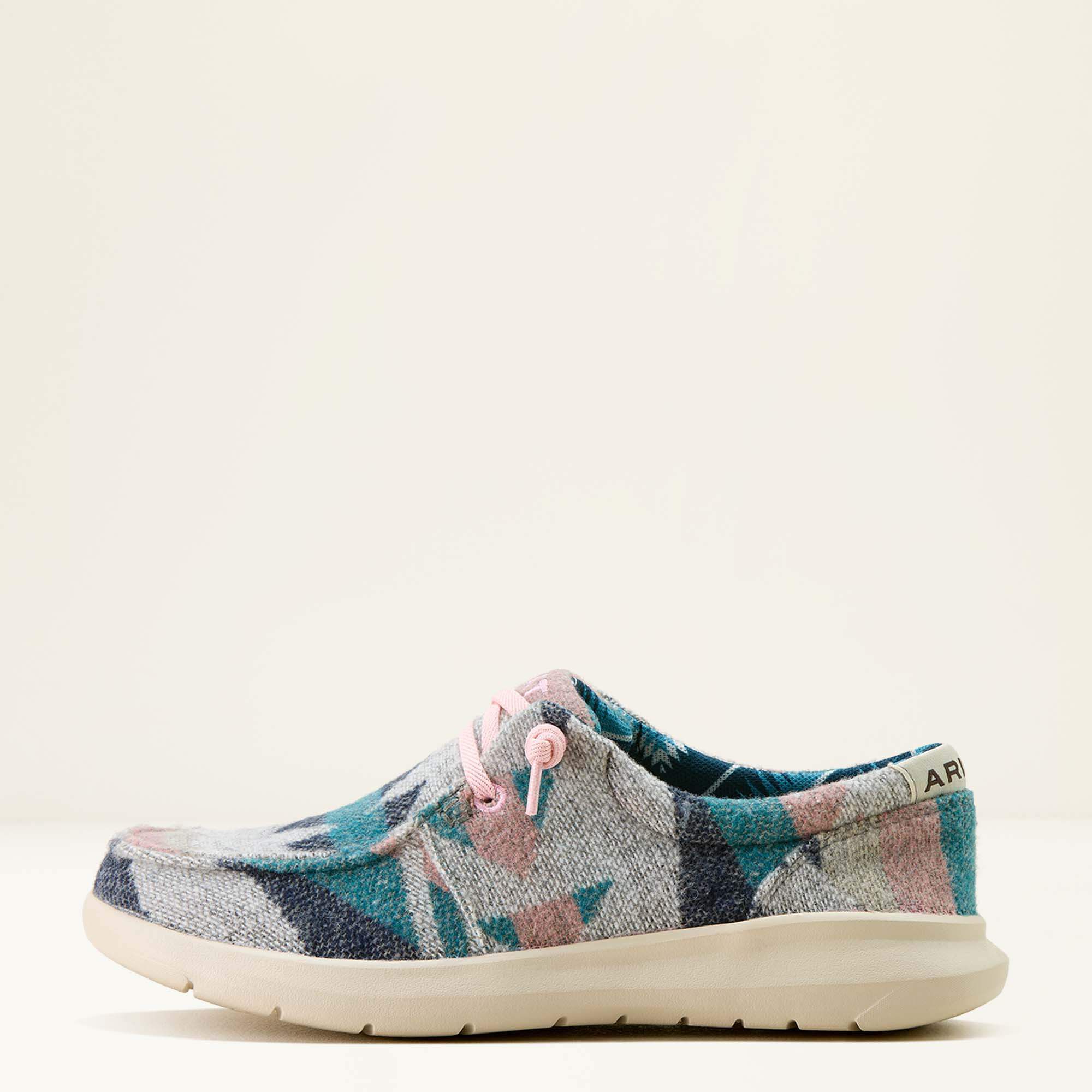 Hilo Shoe Women - SMOKY TURQUOISE FLANNEL