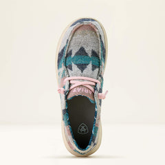 Hilo Shoe Women - SMOKY TURQUOISE FLANNEL