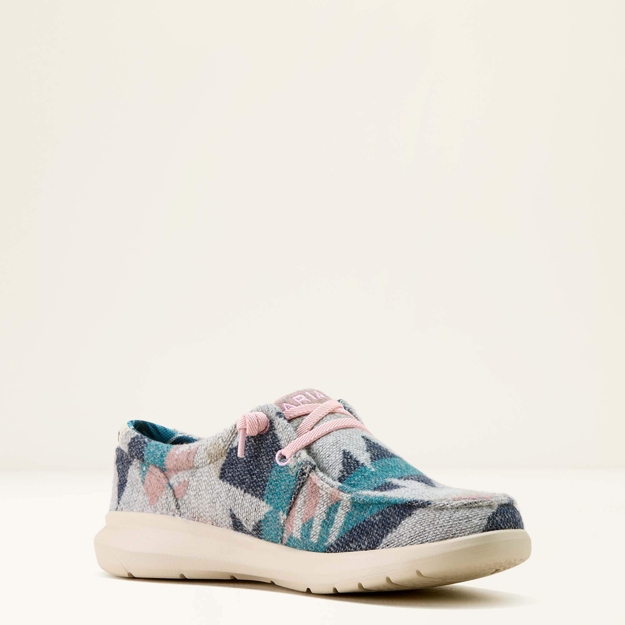 Hilo Shoe Women - SMOKY TURQUOISE FLANNEL