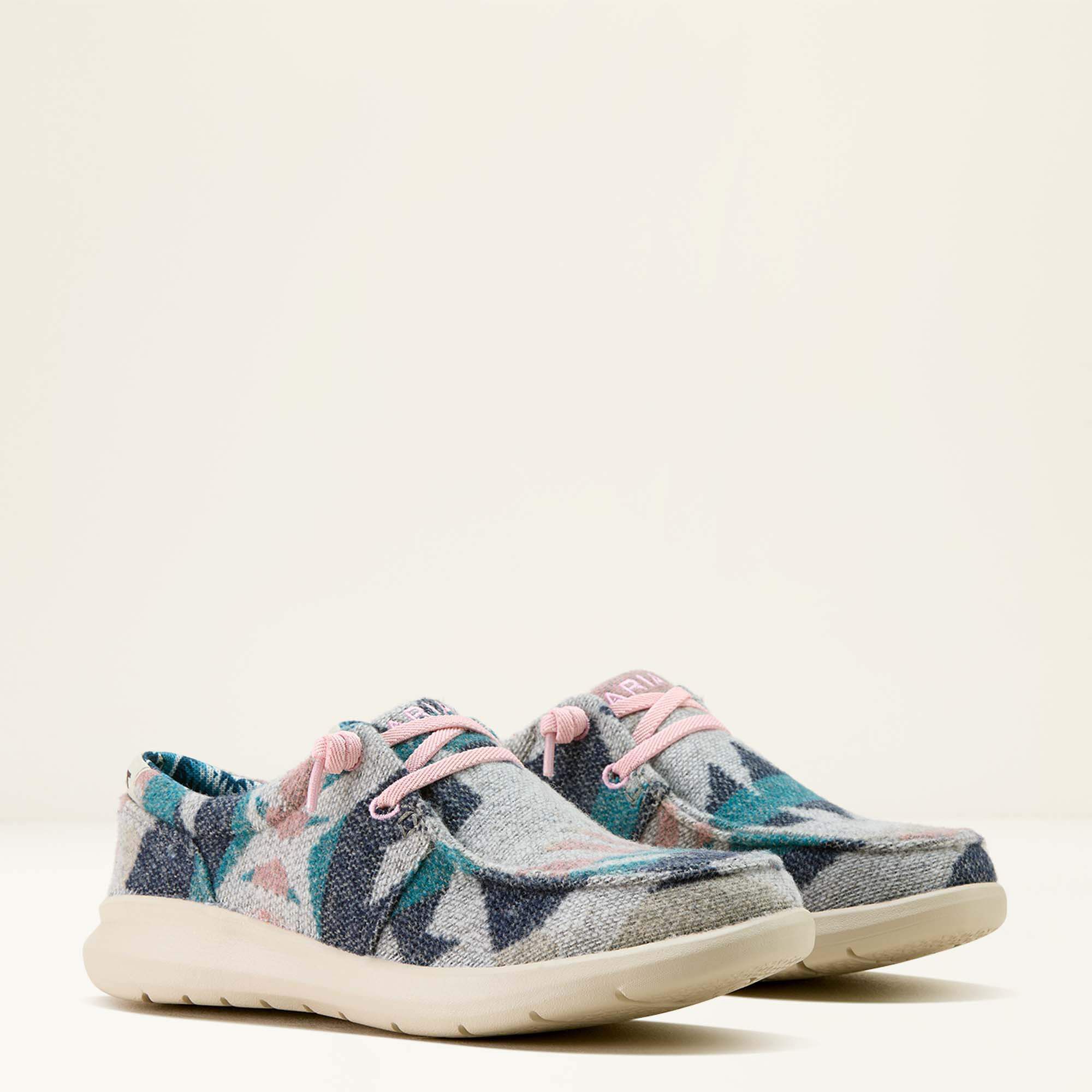 Hilo Shoe Women - SMOKY TURQUOISE FLANNEL