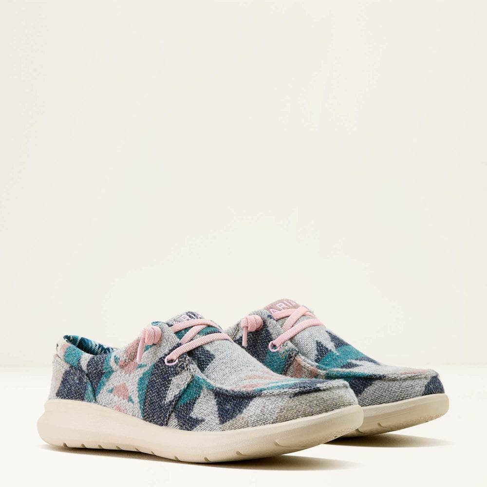 Hilo Shoe Women - SMOKY TURQUOISE FLANNEL