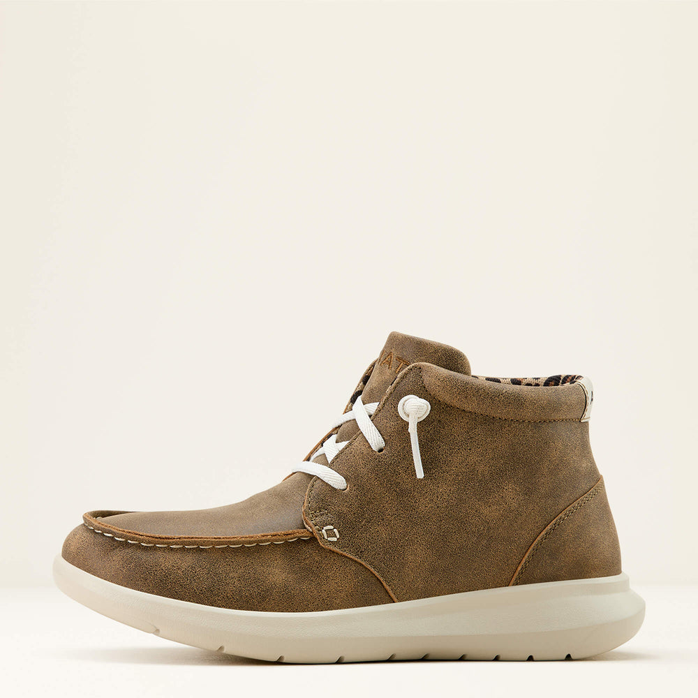Hilo High Top Shoe Women - BROWN BOMBER