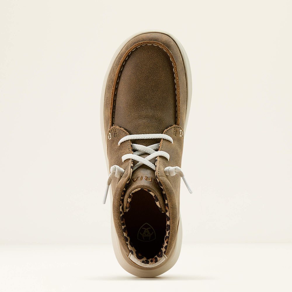 Hilo High Top Shoe Women - BROWN BOMBER