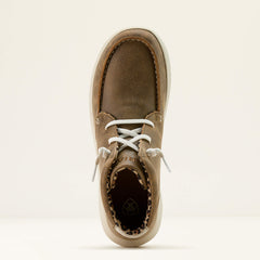 Hilo High Top Shoe Women - BROWN BOMBER