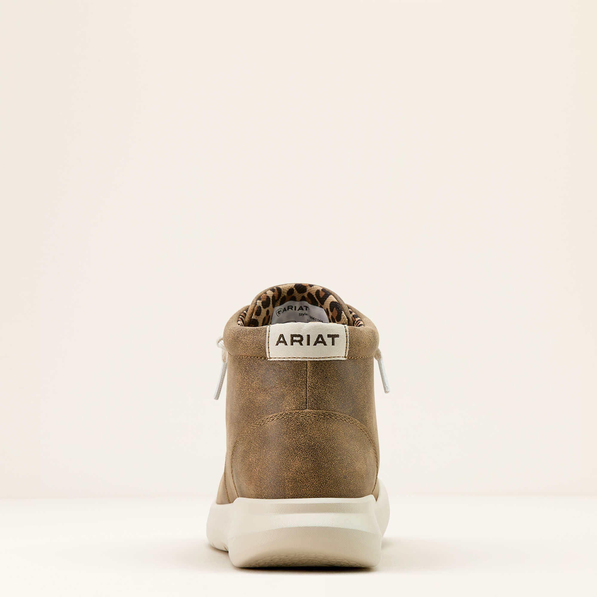 Hilo High Top Shoe Women - BROWN BOMBER
