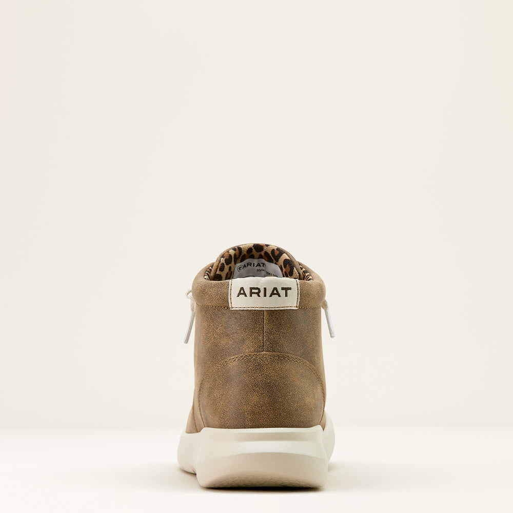 Hilo High Top Shoe Women - BROWN BOMBER