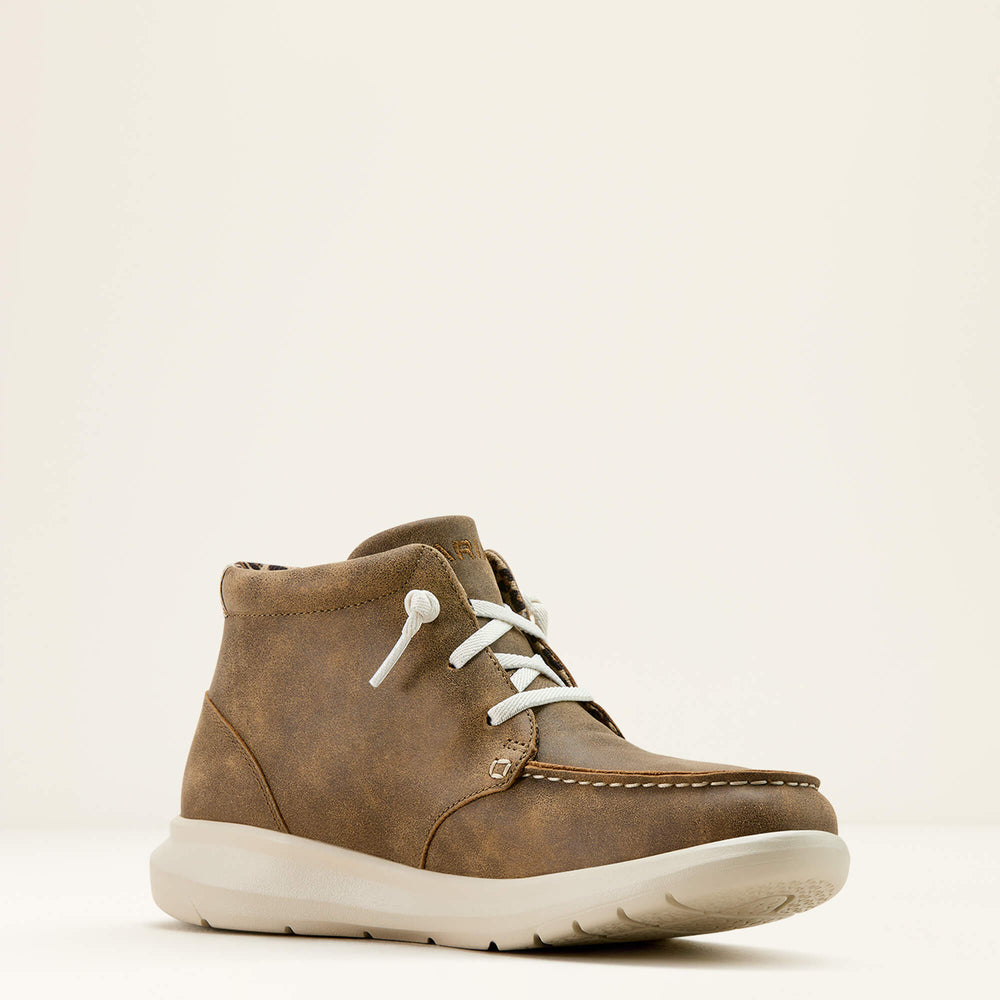 Hilo High Top Shoe Women - BROWN BOMBER