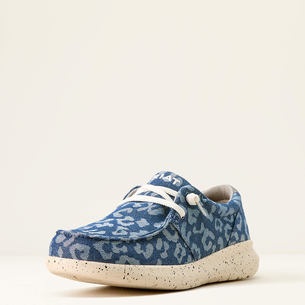 Hilo Shoe Women - DENIM LEOPARD