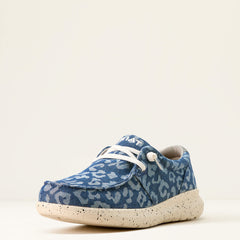 Hilo Shoe Women - DENIM LEOPARD