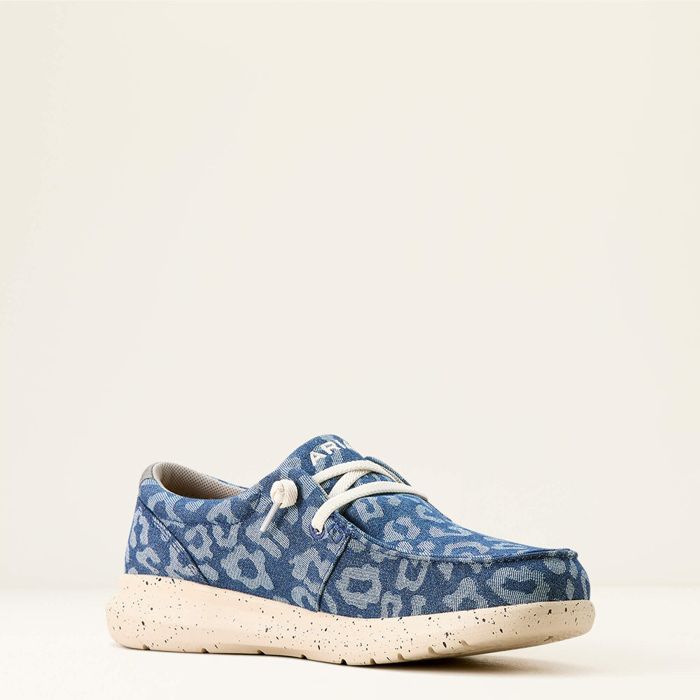 Hilo Shoe Women - DENIM LEOPARD