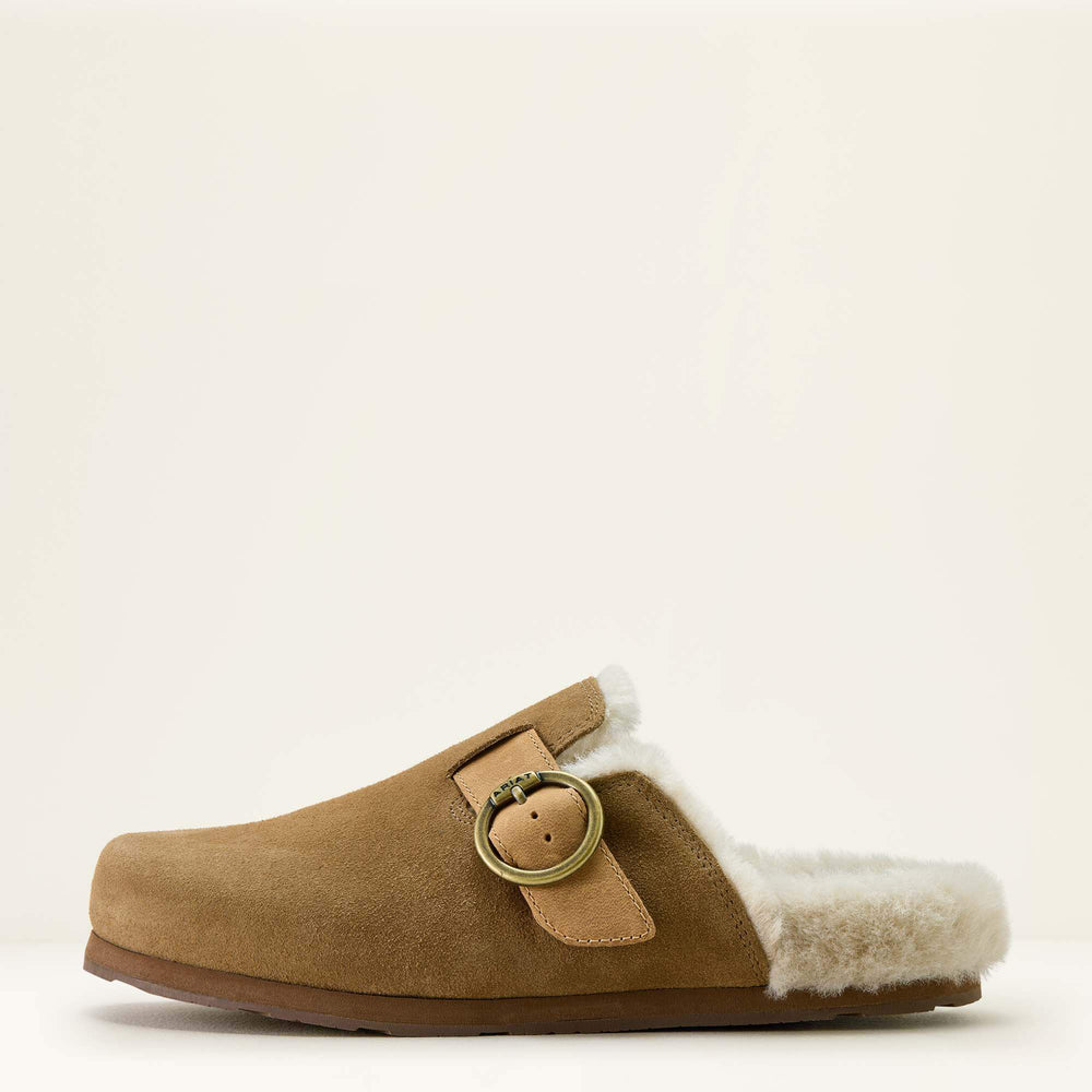 Country Mule Sherpa Women - RANCH BROWN SUEDE