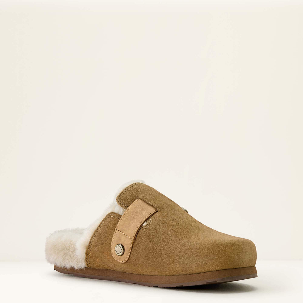 Country Mule Sherpa Women - RANCH BROWN SUEDE