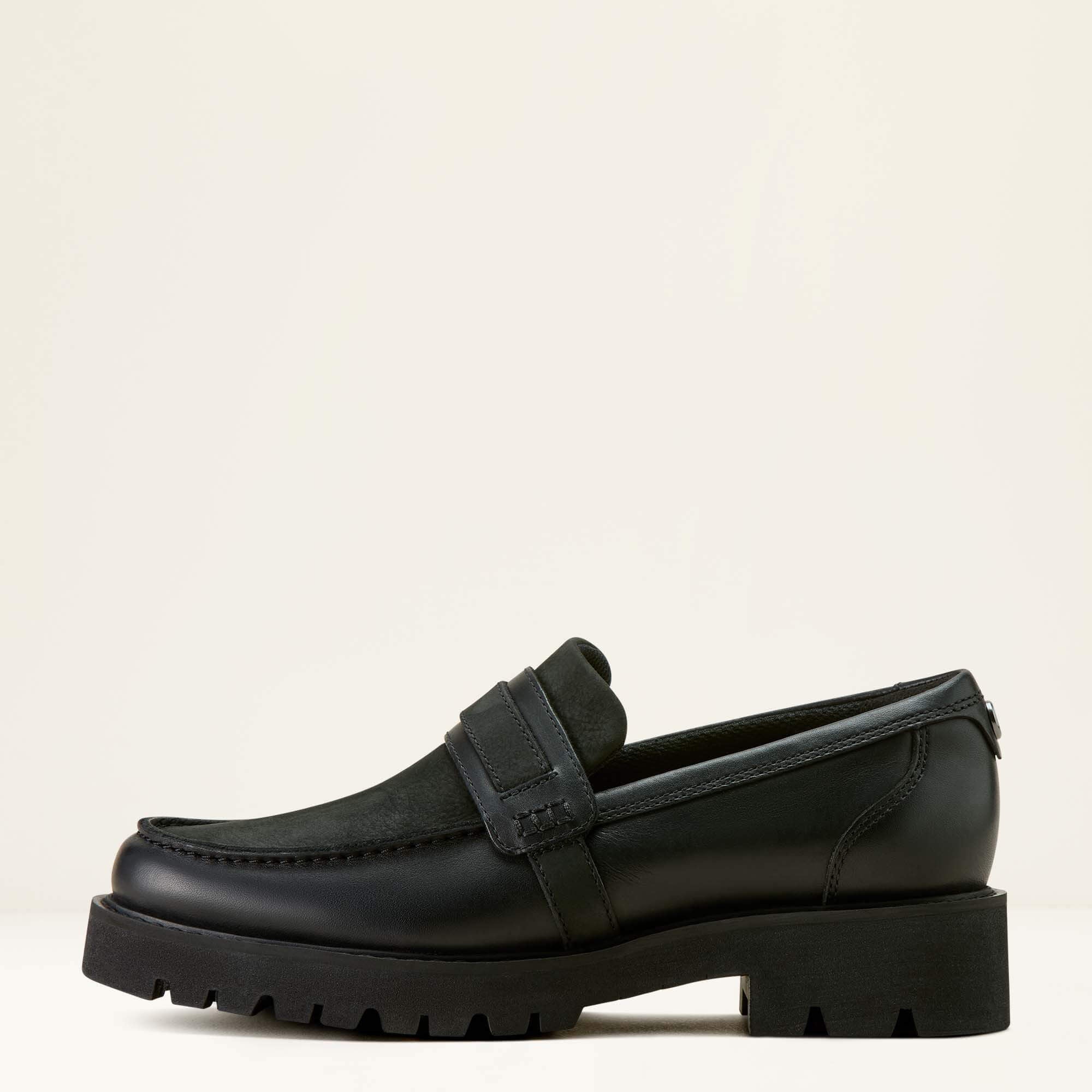 Stratford Lug Loafer Women - BLACK