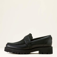 Stratford Lug Loafer Women - BLACK