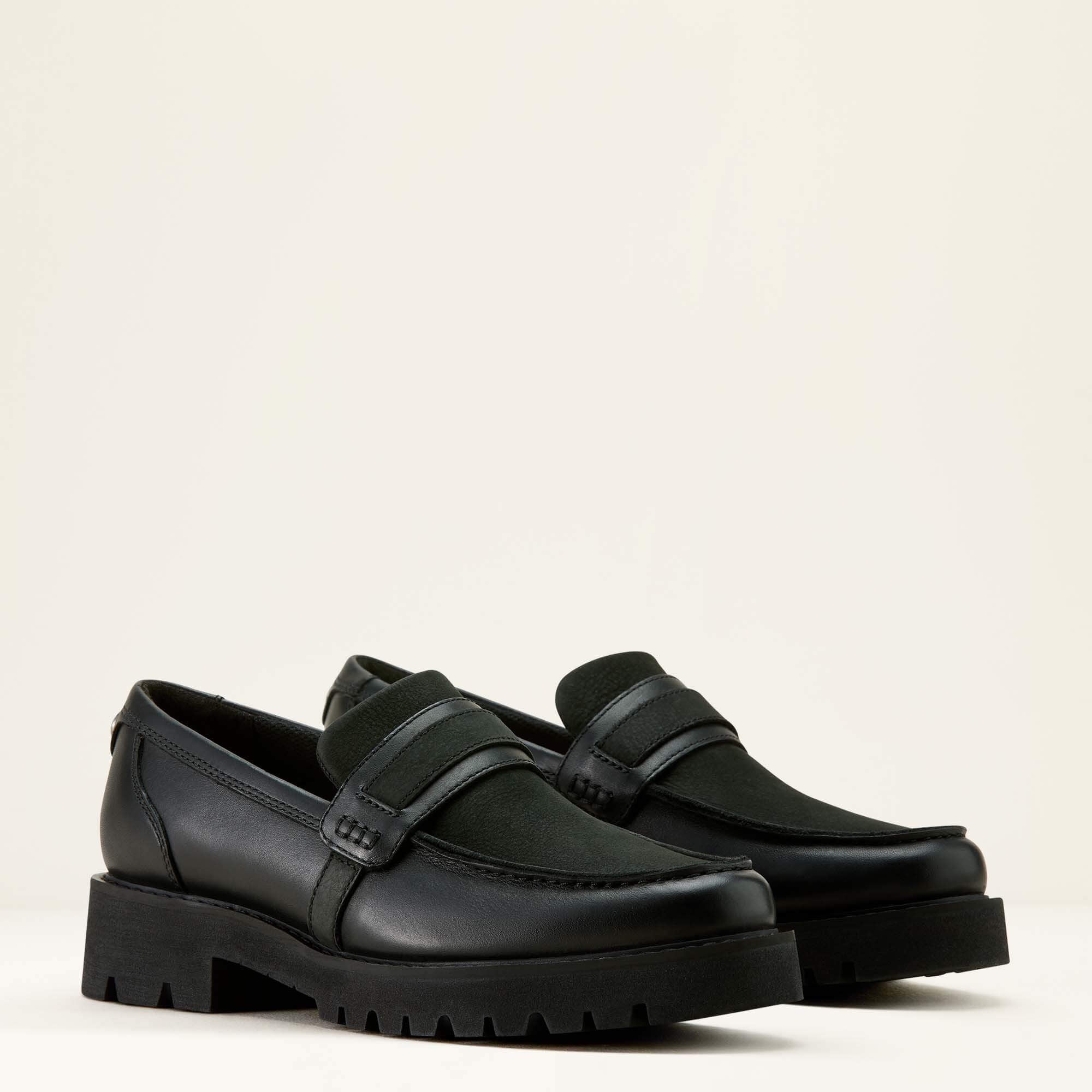 Stratford Lug Loafer Women - BLACK