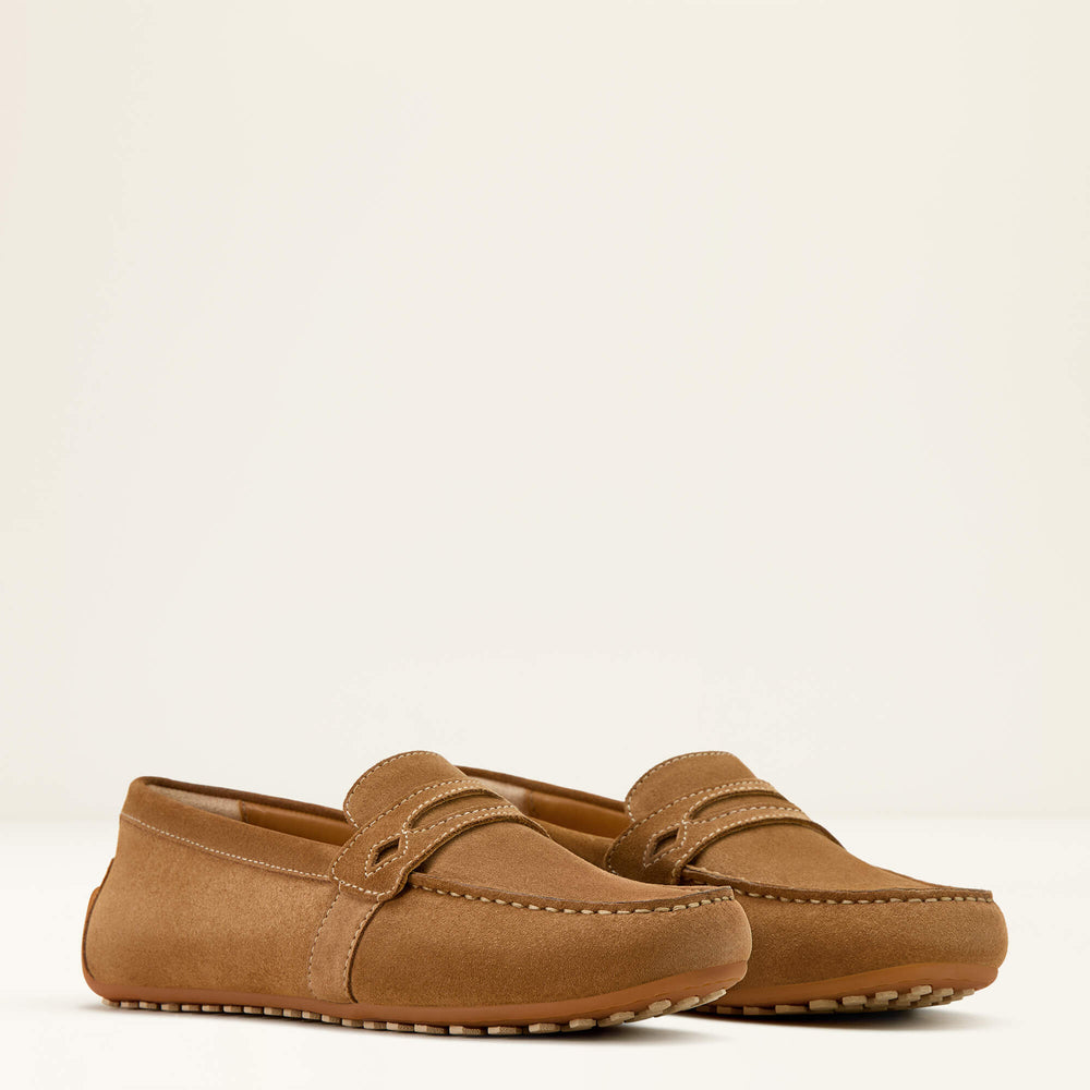 Selene Driving Moc Women - CARAMEL SUEDE