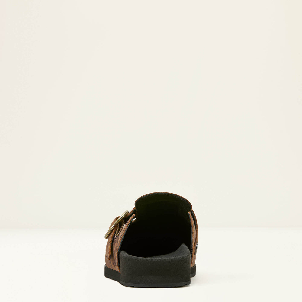 Country Mule Women - LEOPARD SUEDE