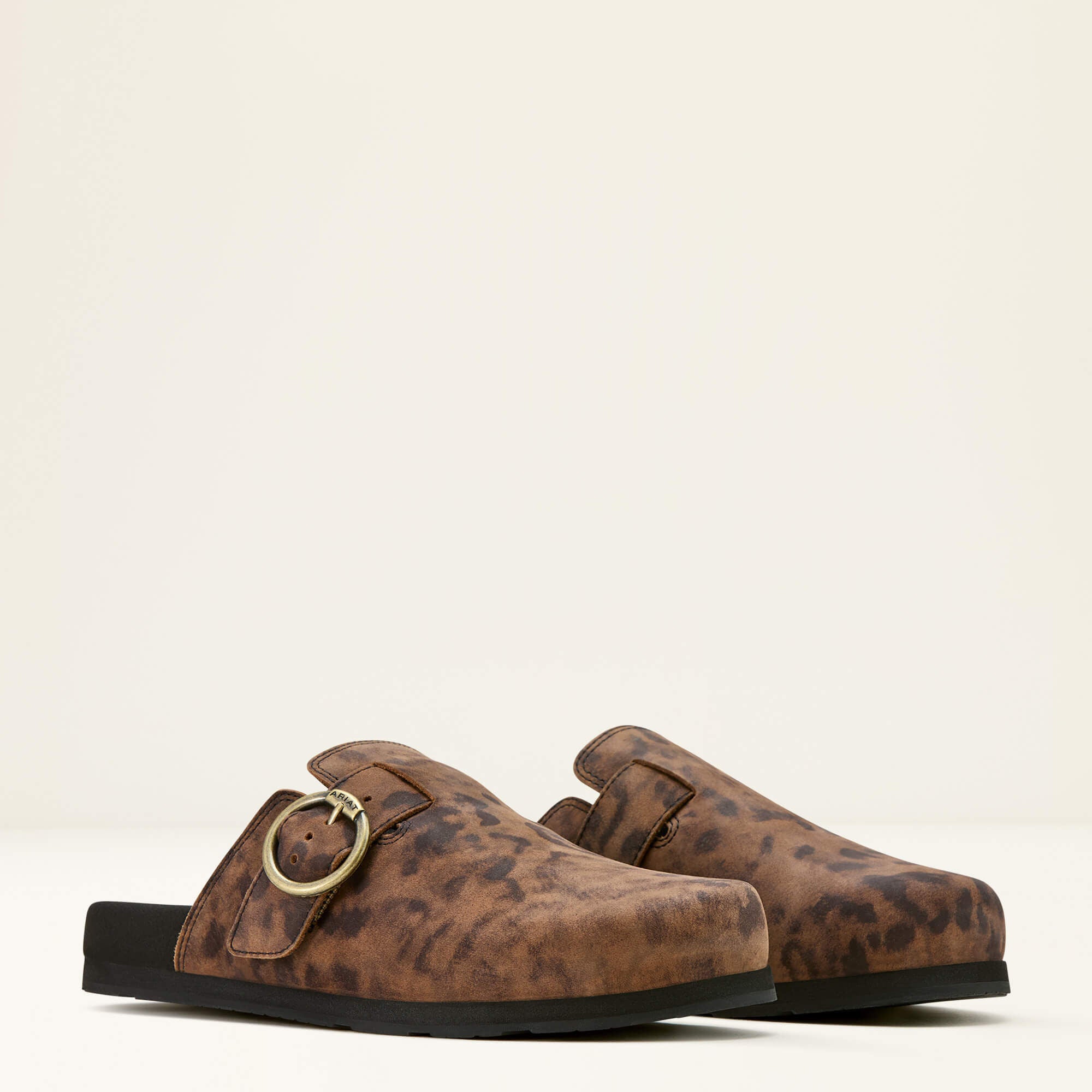 Country Mule Women - LEOPARD SUEDE