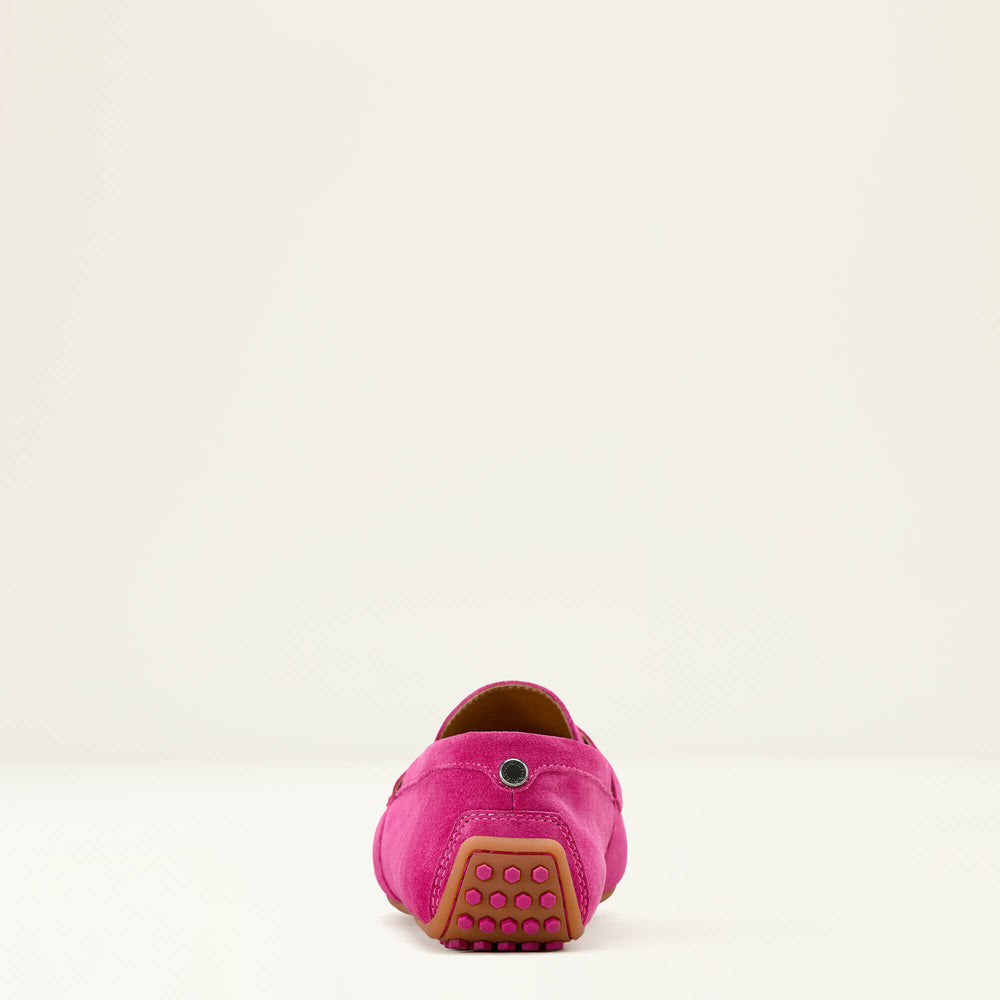 Selene Driving Moc Women - HOT PINK SUEDE