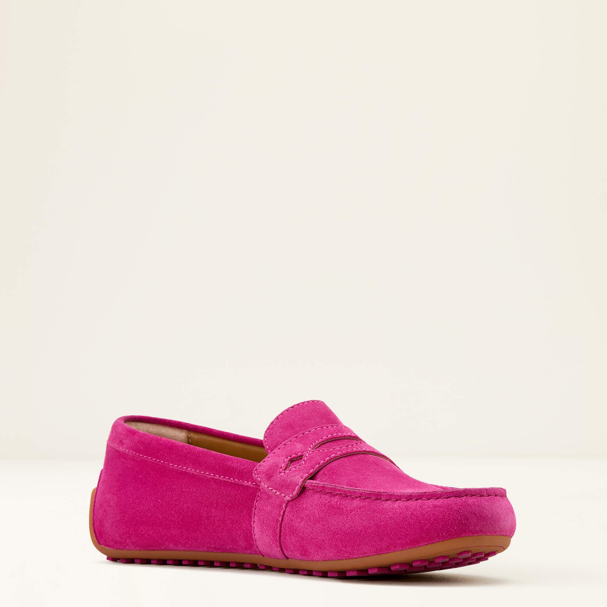 Selene Driving Moc Women - HOT PINK SUEDE