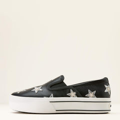 Skylar Star Slip On Shoe Women - INKWELL BLACK