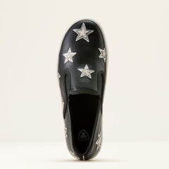 Skylar Star Slip On Shoe Women - INKWELL BLACK