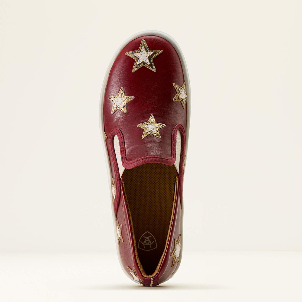 Skylar Star Slip On Shoe Women - CHERRY HEAT