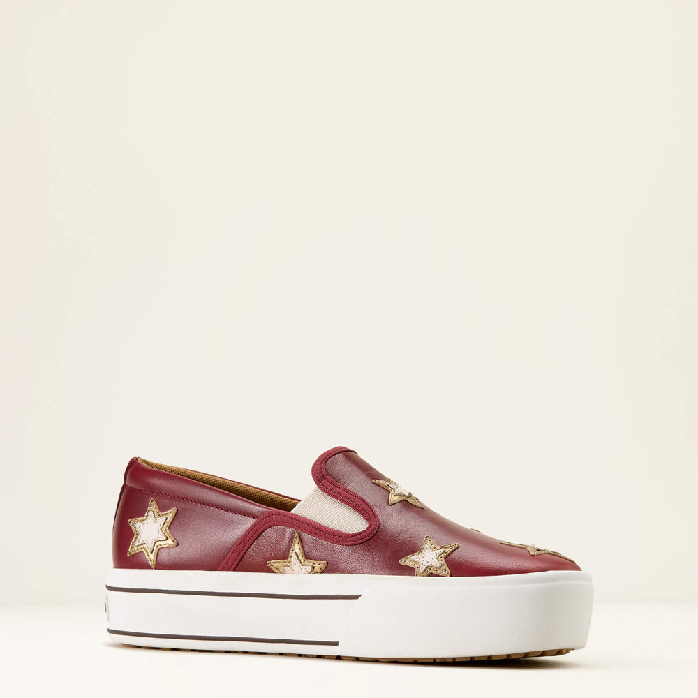 Skylar Star Slip On Shoe Women - CHERRY HEAT