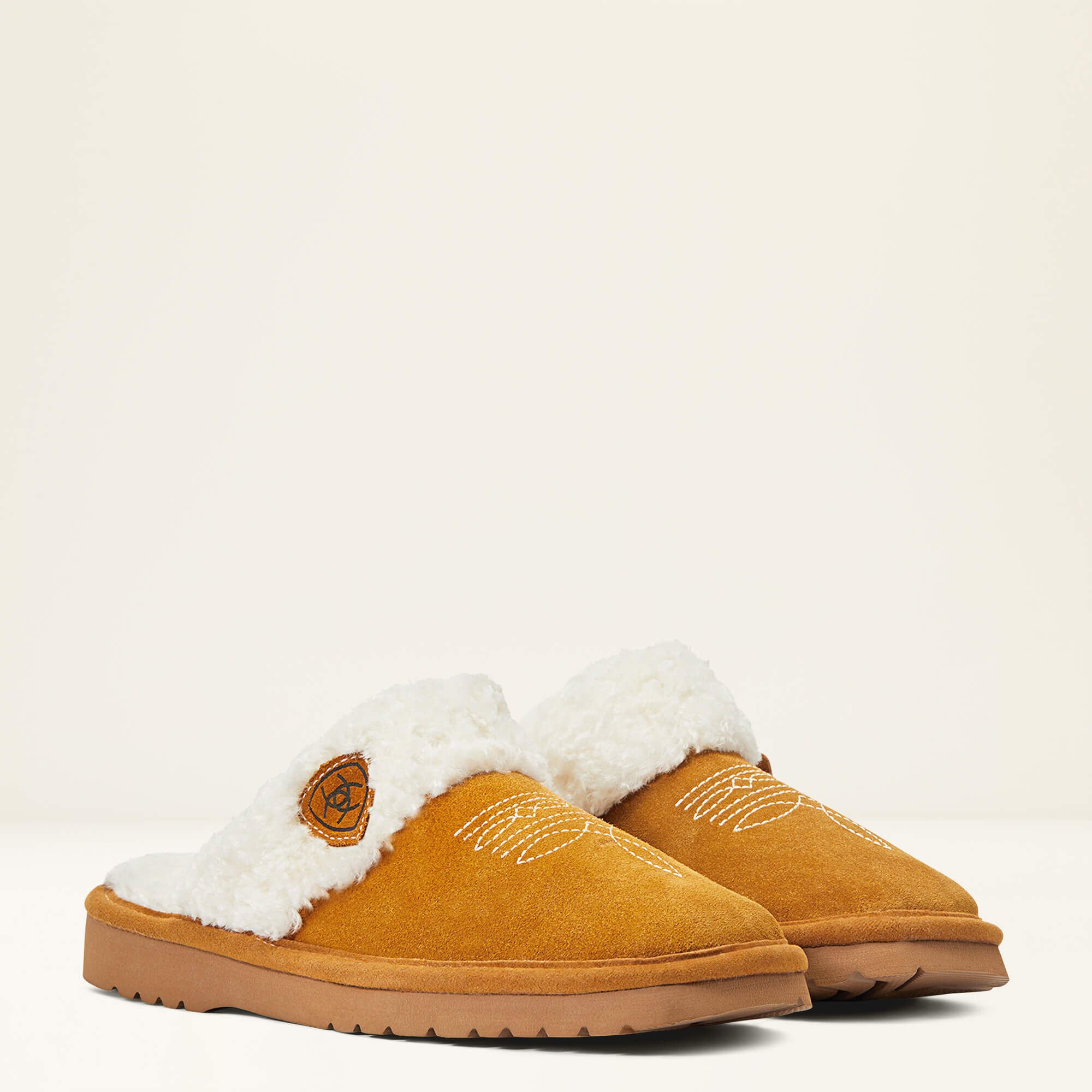 Jackie Square Toe Slipper Women - CHESTNUT