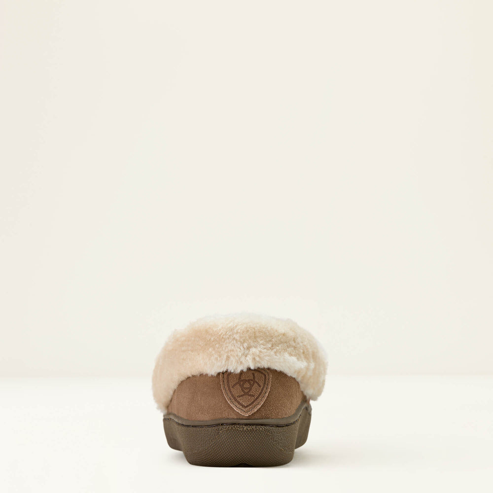 Moccasin Slipper Women - BROWN ANTELOPE